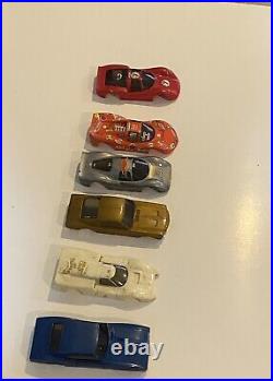 Vintage 1960's Eldon 132 Scale Slot Cars and track