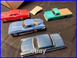 Vintage 1965 Ideal Motorific 1/32 Alcan Highway Torture Track Complete 4 Cars