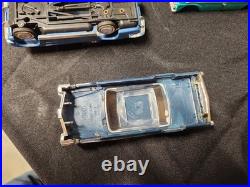 Vintage 1965 Ideal Motorific 1/32 Alcan Highway Torture Track Complete 4 Cars