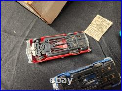 Vintage 1965 Ideal Motorific 1/32 Alcan Highway Torture Track Complete 4 Cars