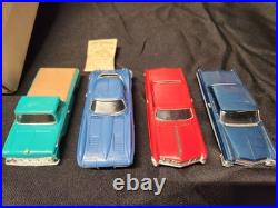 Vintage 1965 Ideal Motorific 1/32 Alcan Highway Torture Track Complete 4 Cars