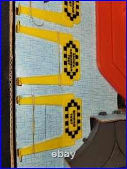 Vintage 1965 Ideal Motorific 1/32 Alcan Highway Torture Track Complete 4 Cars