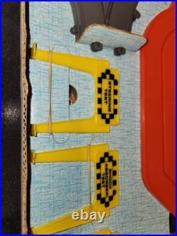 Vintage 1965 Ideal Motorific 1/32 Alcan Highway Torture Track Complete 4 Cars