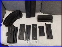 Vintage 1970's Aurora And AFX Track and accessories (70 + pieces)
