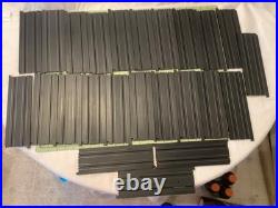 Vintage 1970's Lot of Aurora Model Motoring Slot Car Track, Controllers OVER 100