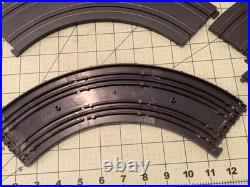 Vintage 1970's Lot of Aurora Model Motoring Slot Car Track, Controllers OVER 100