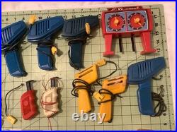 Vintage 1970's Lot of Aurora Model Motoring Slot Car Track, Controllers OVER 100