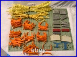 Vintage 1970's Lot of Aurora Model Motoring Slot Car Track, Controllers OVER 100