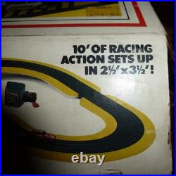 Vintage 1970s Tyco U-Turn Chase Race & Chase Track Set withControllers & Orig Box