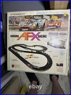 Vintage 1974 AFX Revamatic Sound Slot car Track Set. No Cars