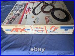 Vintage 1975 Aurora AFX Jackie Stewart Set 23ft+ Expanded Track Lot