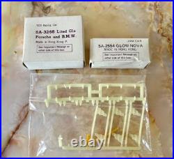 Vintage 1977 Ideal TCR Lighted Blazers Jam Car 400 Slotless Speedway Set