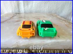 Vintage 1977 Ideal TCR Lighted Blazers Jam Car 400 Slotless Speedway Set