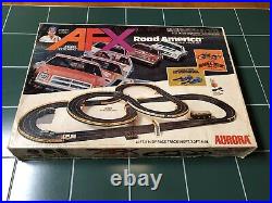 Vintage 1978 NASCAR Richard Petty Road America Aurora AFX Slot Car Track Set