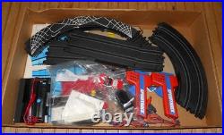 Vintage 1979 Matchbox Speedtrack HO Slot Car Set Spider-Man & Villain Black Van