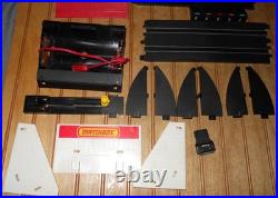 Vintage 1979 Matchbox Speedtrack HO Slot Car Set Spider-Man & Villain Black Van