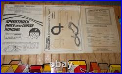 Vintage 1979 Matchbox Speedtrack HO Slot Car Set Spider-Man & Villain Black Van