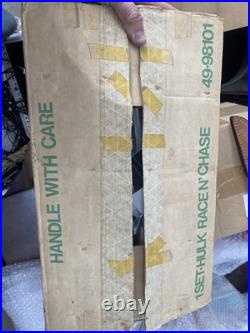 Vintage 1979, Matchbox Speedtrack Slot Car, Race And Chase Set