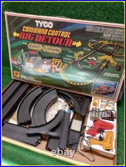 Vintage 1979 TYCO Slot Car Command Control Big Detour Almost Complete No Cars
