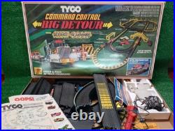 Vintage 1979 TYCO Slot Car Command Control Big Detour Almost Complete No Cars