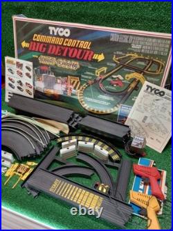 Vintage 1979 TYCO Slot Car Command Control Big Detour Almost Complete No Cars