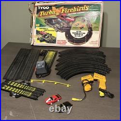 Vintage 1980's Tyco Turbo Firebirds Slot Car Racing Set With Cars! 90% Complete Vintage 1980's Tyco Turbo Firebirds Slot Car Racing Set With Cars! 90% Complete