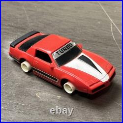 Vintage 1980's Tyco Turbo Firebirds Slot Car Racing Set With Cars! 90% Complete