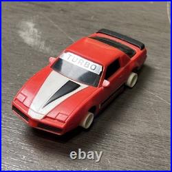 Vintage 1980's Tyco Turbo Firebirds Slot Car Racing Set With Cars! 90% Complete
