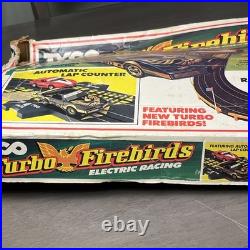 Vintage 1980's Tyco Turbo Firebirds Slot Car Racing Set With Cars! 90% Complete Vintage 1980's Tyco Turbo Firebirds Slot Car Racing Set With Cars! 90% Complete
