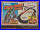 Vintage 1981 Tyco Dirt Bike Racing HO Slot Race Set Complete With Dirt Bikes