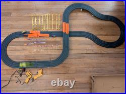 Vintage 1981 Tyco Dirt Bike Racing HO Slot Race Set Complete With Dirt Bikes