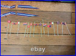 Vintage 1981 Tyco Dirt Bike Racing HO Slot Race Set Complete With Dirt Bikes