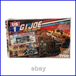 Vintage 1983 Tyco GI Joe Electric Trucking Slot Car Track Set (Box & Play Mat)