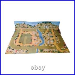 Vintage 1983 Tyco GI Joe Electric Trucking Slot Car Track Set (Box & Play Mat)