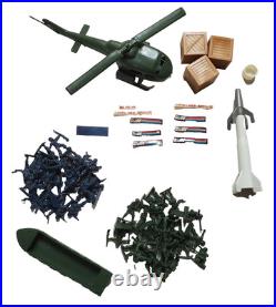 Vintage 1983 Tyco GI Joe Electric Trucking Slot Car Track Set (Box & Play Mat)