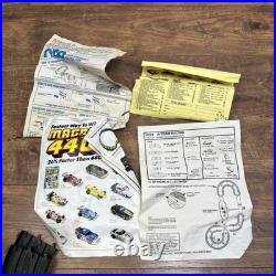 Vintage 1983 Tyco The A-Team Action Racing Tracks Slot Car WithBox & Police Car
