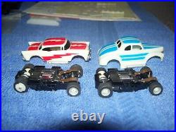 Vintage 1992 Sparkin' 57 Chevy Hot Rods 6218 Electric Racing Track by TYCO