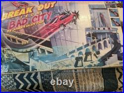 Vintage 1995 Empire Break Out from Bad City Car Racing Set Track Never Played