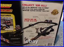 Vintage 1998 TYCO NASCAR SUPER SOUND Electric Slot Car Race Track Set NEWSEALED