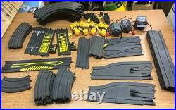Vintage 70's Tyco slot car track (56 pcs) controllers pwr packs loops rails etc
