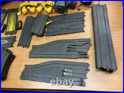 Vintage 70's Tyco slot car track (56 pcs) controllers pwr packs loops rails etc