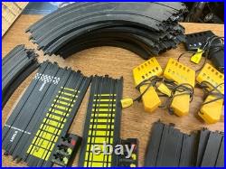 Vintage 70's Tyco slot car track (56 pcs) controllers pwr packs loops rails etc