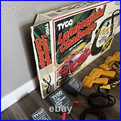 Vintage 80's TYCO Slot Car Lot Race Track Parts Cars Controllers And More