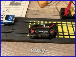 Vintage A-TEAM Slot Car Action Race Track Set Complete Withbox 1983 TYCO NICE