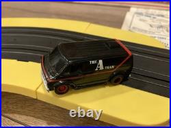 Vintage A-TEAM Slot Car Action Race Track Set Complete Withbox 1983 TYCO NICE