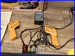 Vintage A-TEAM Slot Car Action Race Track Set Complete Withbox 1983 TYCO NICE