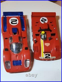 Vintage AFX Porsche 917 Lot of 8 track tested HO Slot Car watch video