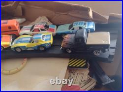 Vintage Afx Aurora Championship Raceway Set Extra Cars And Track Magna Sonic