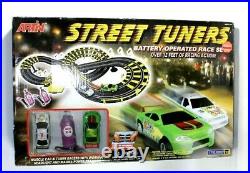 Vintage Artin Street Tuners Battery Operated Race Set Race Track -Complete NOS