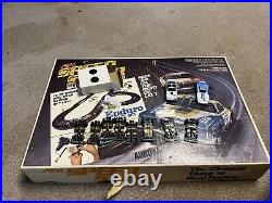 Vintage Aurora AFX Speed Steer 2 Complete Sets And Data Center With Extra Cars